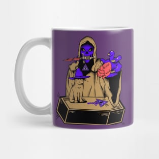 halloween 2022 -scary bleu monster Mug